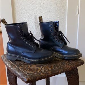 PERFECTLY worn in Doc Martens